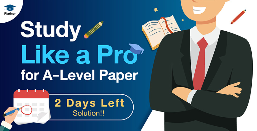 Study for A-Level Paper Like a Pro Left within 2 Days