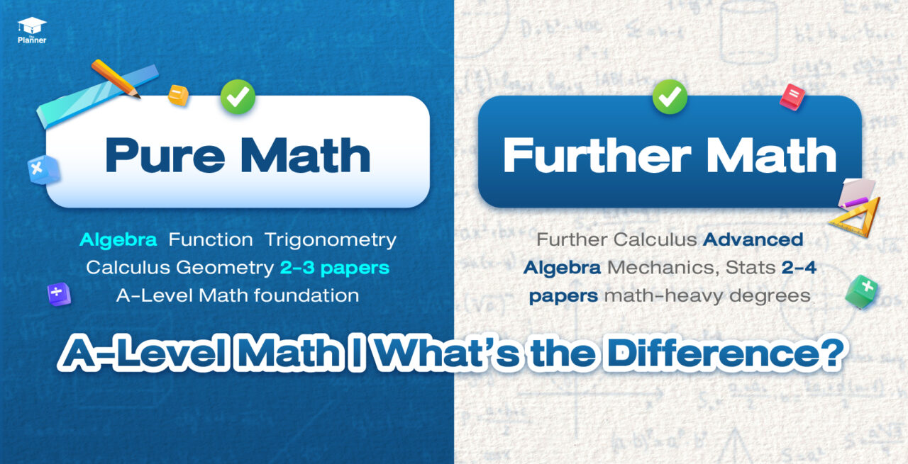Choose Pure Math vs Further Maths A-Level